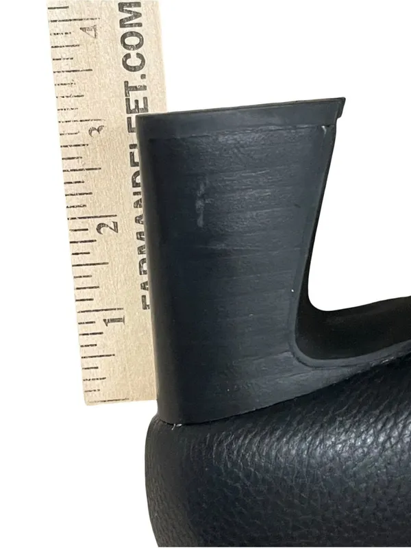 NYDJ Black Square Toe Block Heel Ankle Booties - Image 6