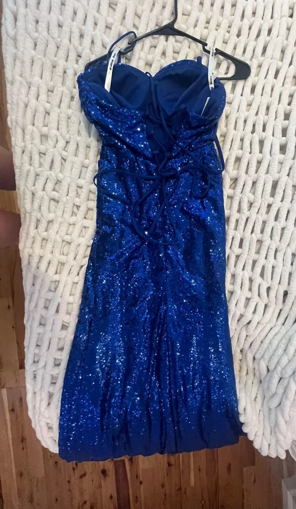 Blue Prom Dress Size XS - Image 4