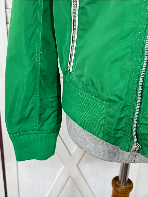 Levi’s Melanie Lightweight Bomber Flight Jacket Green Small Streetwear Blokecore - Image 7