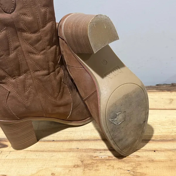 Mia Brown Cowgirl Boots Size 8.5 B30‎ - Image 9