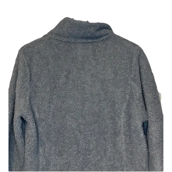 Patagonia Women's‎ Sweater Los Gastos 1/4 Zip Fleece Pullover Heather Gray Small - Image 10