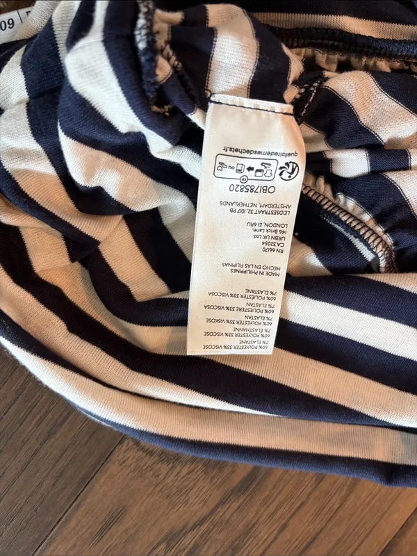 New With Tags Anthropologie Maeve Petite Striped Tee Sz MP - Image 10