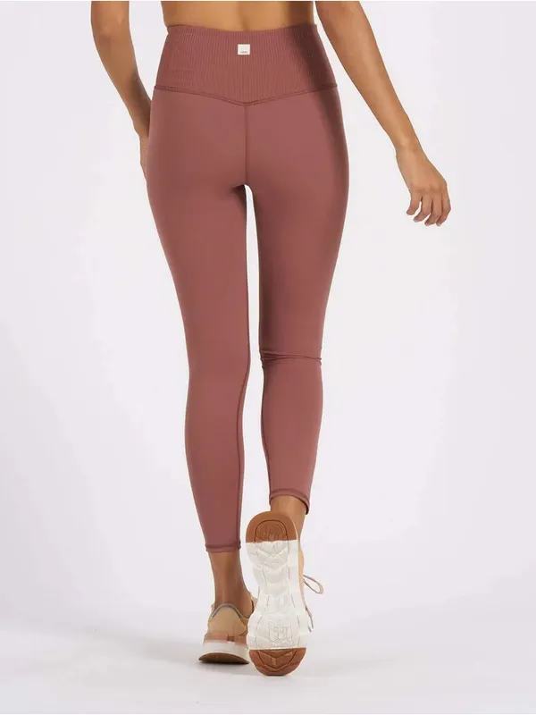 Vuori Women's Rib Studio Legging VW428 Terracotta Womens‎ Size S - Image 2