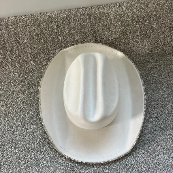 Women’s Western Beaded Cowgirl Hat - Image 4