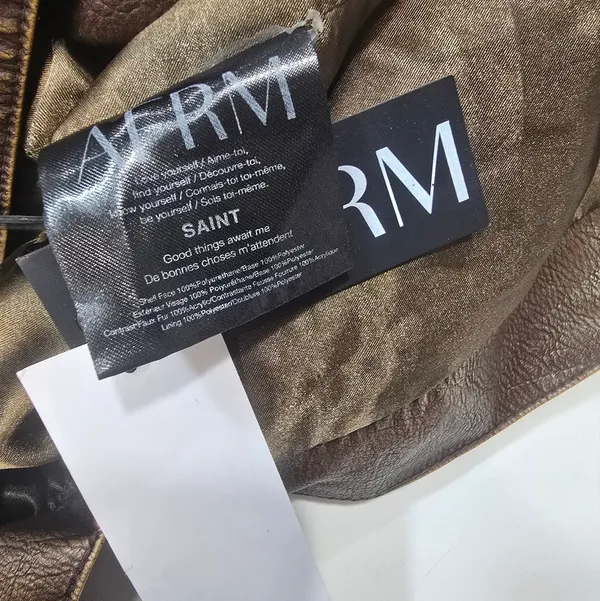 AFRM Saint Trench in Washed Brown Size XS - Image 12