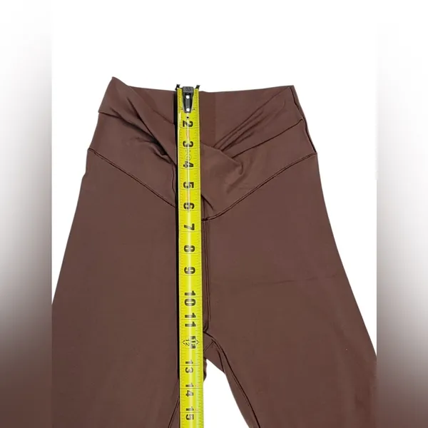 Offline Aerie Leggings Womens Small Brown Real Me Xtra Bootcut High Rise Yoga - Image 11