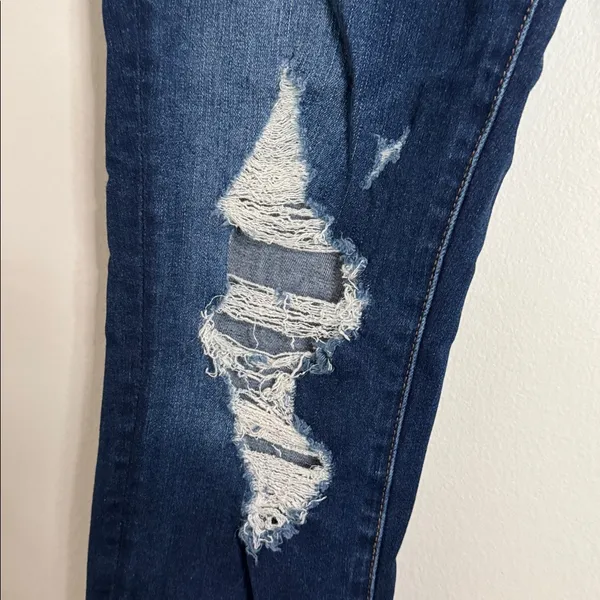 American Eagle 360NE(X)T Level Stretch Hi-Rise Jegging Jeans Distressed size 6 - Image 11