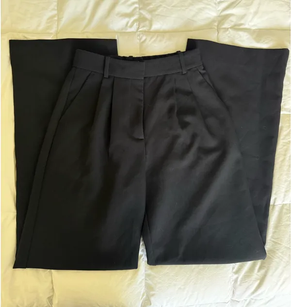A&F Sloane Tailored Wide Leg Pant Size 24 - Image 15