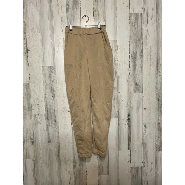 Pretty little thing tan sweatpants - Image 3