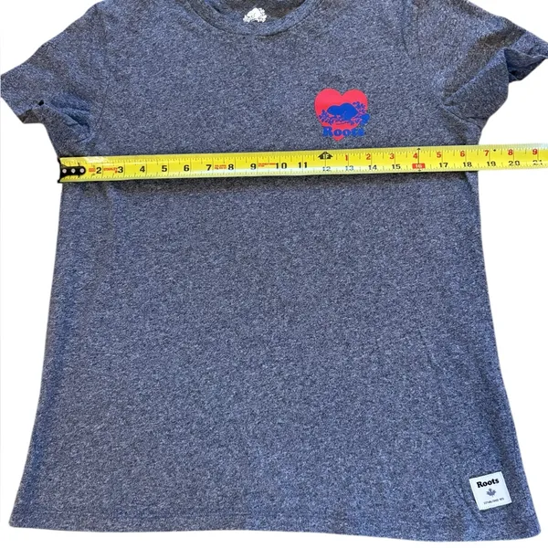 Roots Heathered Gray Love is Love Rainbow Pride Graphic Womens Size Medium - Image 8