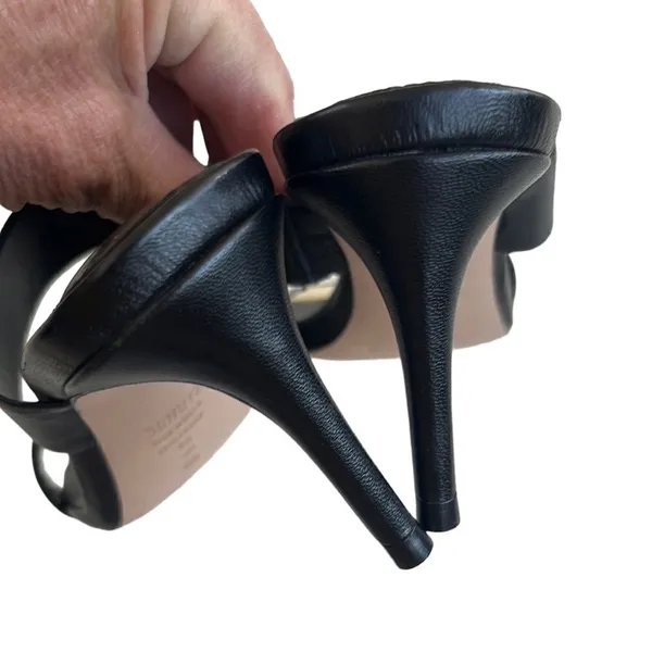 Like New SCHUTZ Leather Heels - Image 7