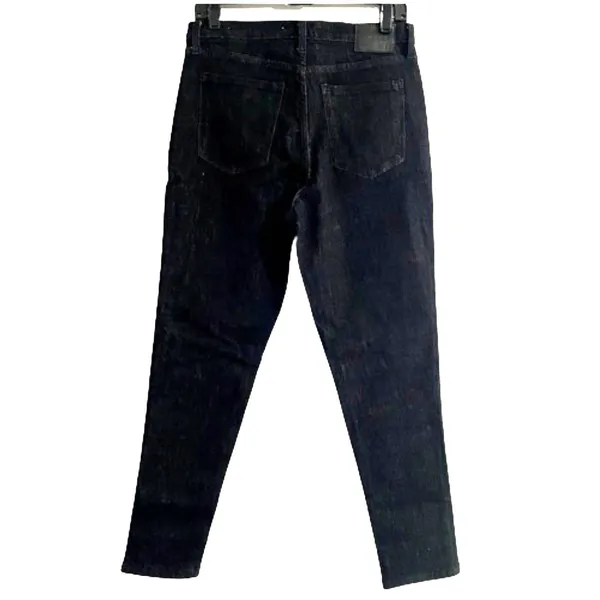 NWT Banana Republic Black High Rise Skinny Jeans Washwell Denim‎ Classic Size 29 - Image 4