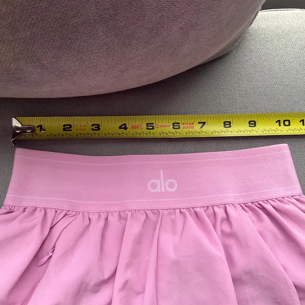 Alo Yoga Match Point Short Candy Heart Pink XXS - Image 3