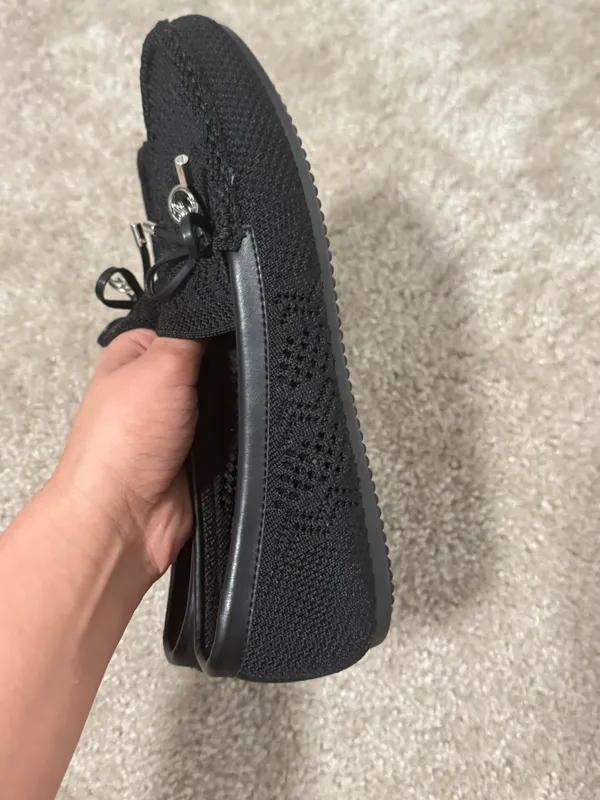 Black Loafers Size 6 - Image 4