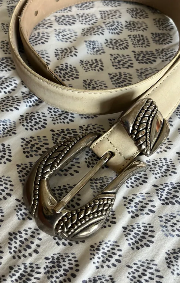 Vintage Western Buckle Belt - Image 2