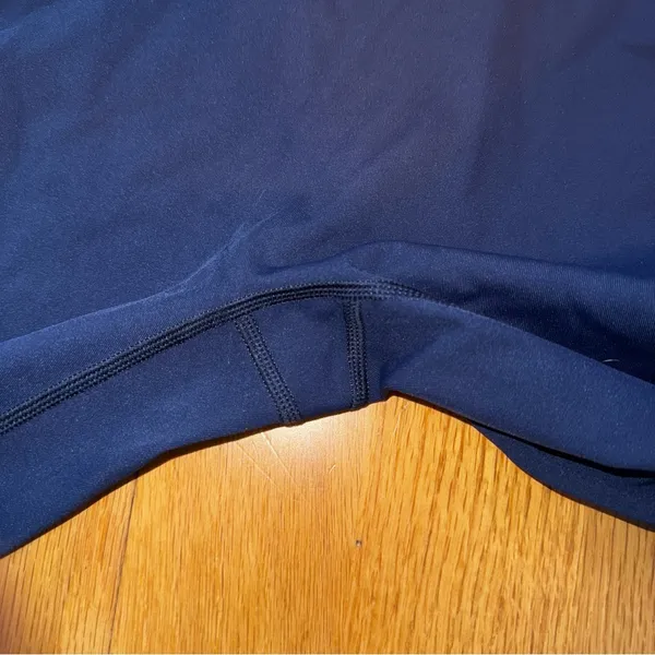 OFFLINE by Aerie Goals 7/8 Leggings Navy Blue M Activewear Athleisure Fitness - Image 11