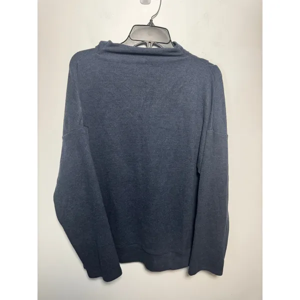 OGL Move Black Cowl Neck Long Sleeve Top Size L Draped Soft Basic Casual Shirt - Image 2