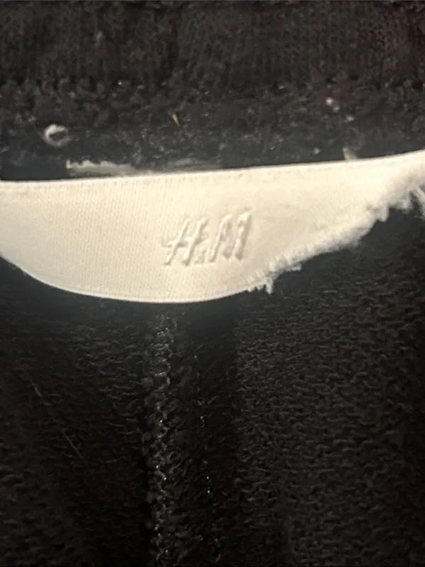 H&M Black Women's Athletic Drawstring Shorts - Image 2