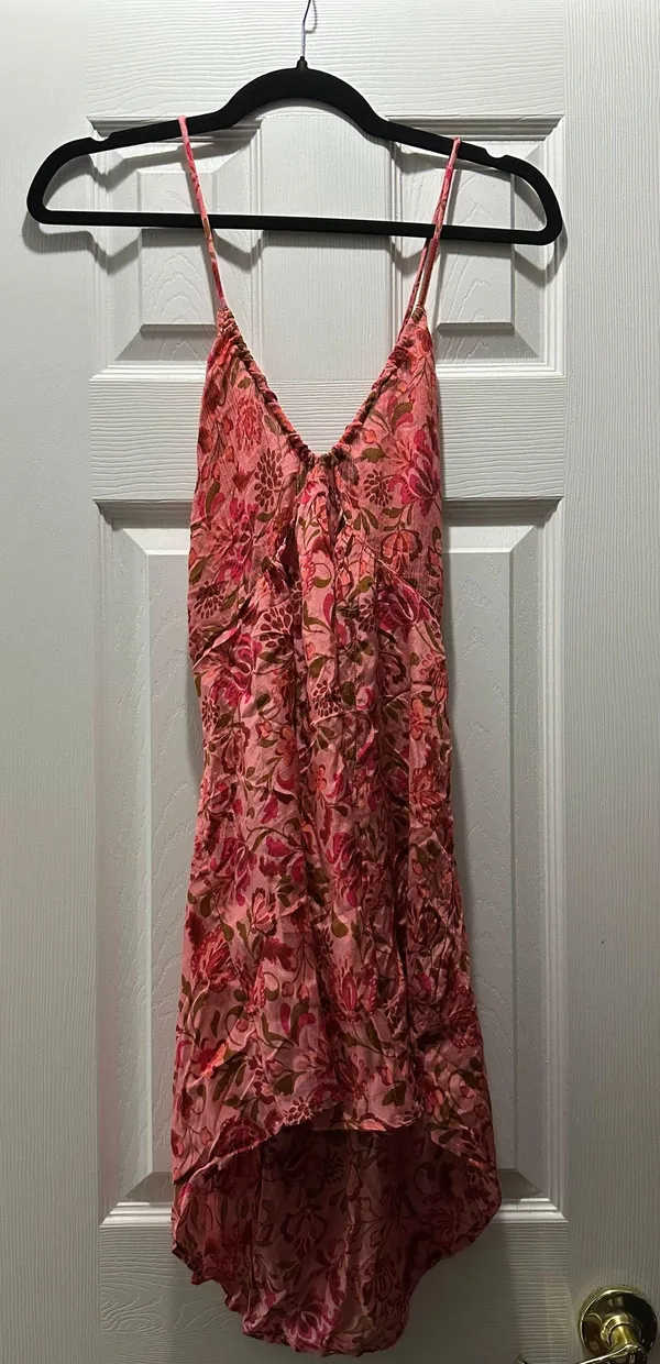 Free People Pixie Floral Cross Back Tunic - Image 4