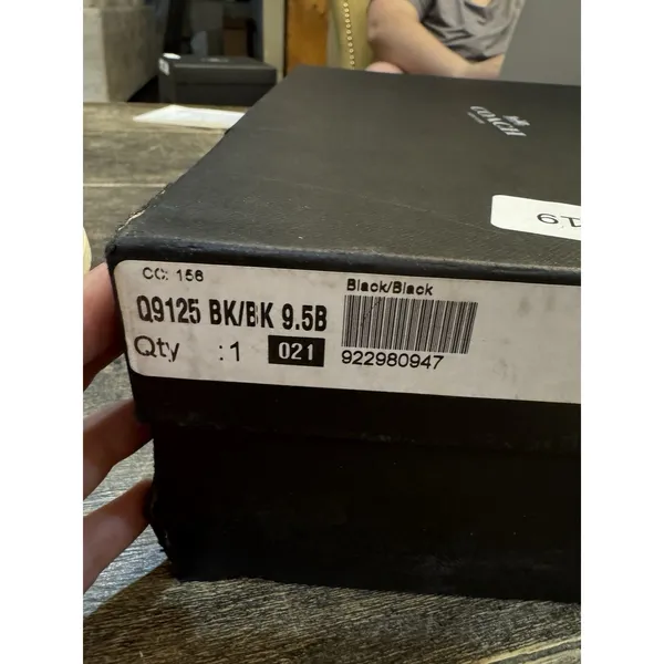 Coach‎ Q9125 C213 Black Leather Suede High Top Sneakers Shoes size 9.5 - Image 10