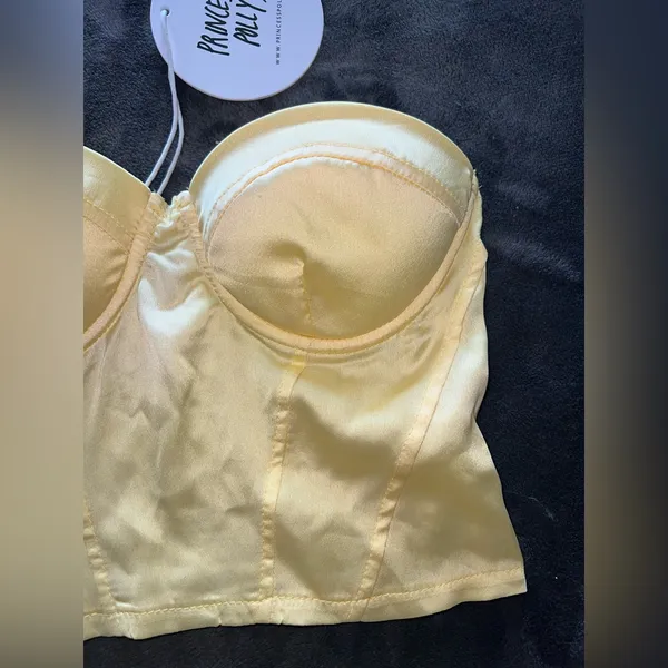Princess Polly Koko Bustier in Lemon Size 2 New with tag - Image 13