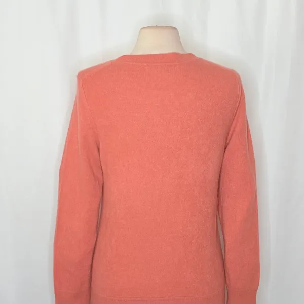 NAADAM Cashmere Crewneck Pullover Sweater Knitwear Terracotta Pink Medium - Image 8