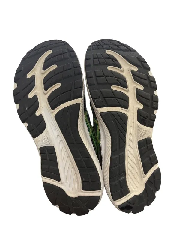 Asics Contend 8 wms black green leather fabric low sneakers sz 6.5 SKU 10-142 - Image 5