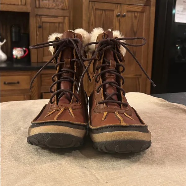 Merrell Tremblant Mid Polar WP Winter Brown‎ Leather Women's Boots size 7 - Image 2