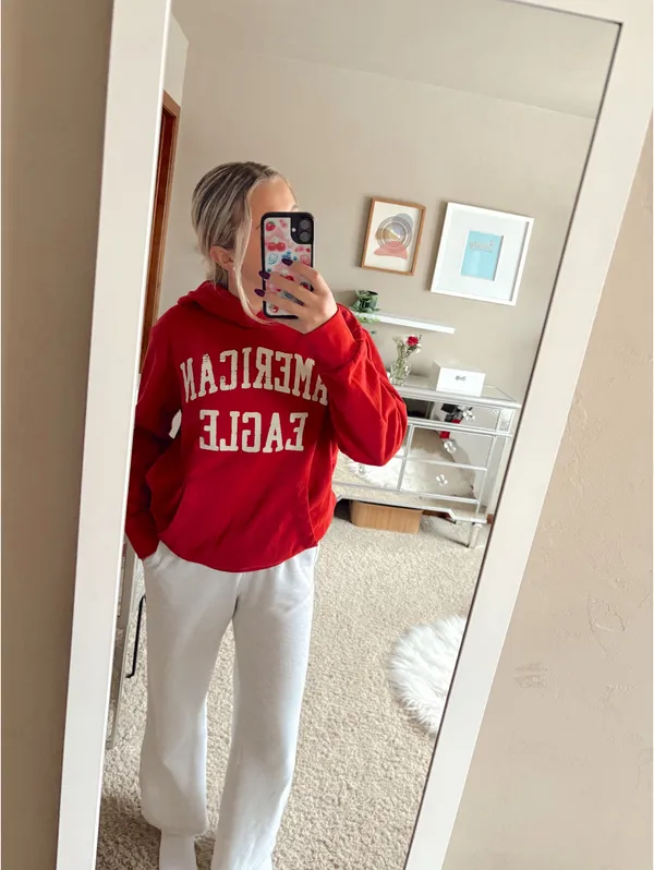 Vintage American Eagle Hoodie - Image 2