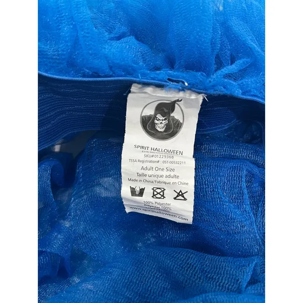 Spirit Halloween Costume Tutu Go Blue Medal Headband Hair Clips One‎ Size color war camp - Image 6