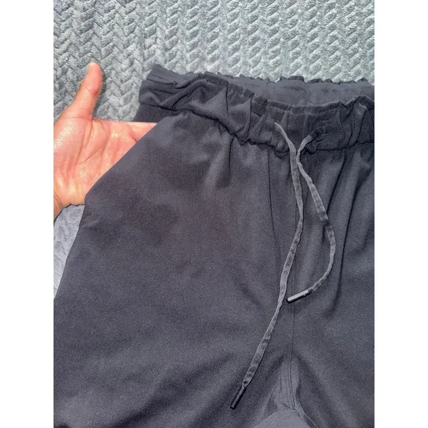 Lululemon‎ Women's Jogger Pants On The Fly Luxtreme Black Size 6 - Image 3