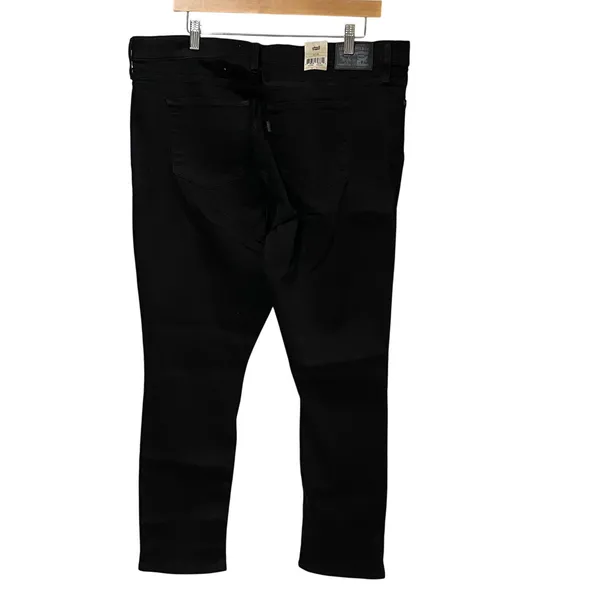 Levis 311 Shaping Skinny Jeans Womens 34x28 Black Stellar Stretch Mid Rise NEW - Image 2