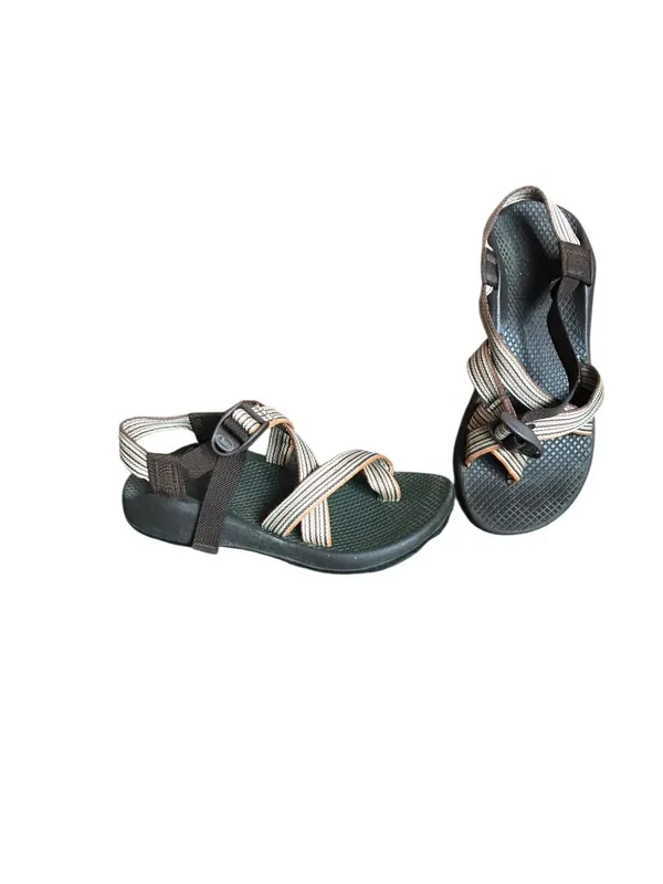 Chacos Brown and Orange Sandals - Image 2
