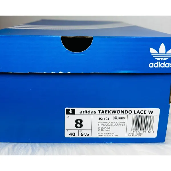 Adidas Women's Casual White Sneakers Size 8 - New With Box - Image 2