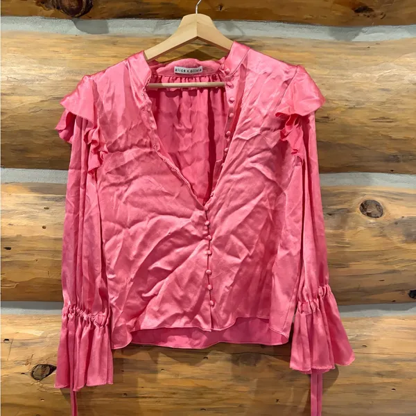 Alice + Olivia Brayden Blouse size S - Image 3