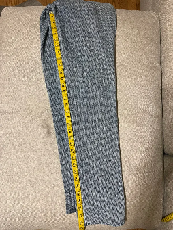Rocky Mountain Vintage Slim Fit Pinstripe Jeans - Image 4