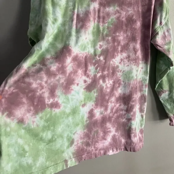 Free People We The Free Tie Dye Long Sleeve Cotton Tee Small - Image 6