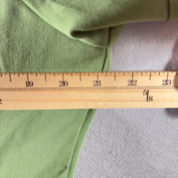 436 | FIGS Technical‎ Collection Womens L Notched V-Neck Scrub Top Moss Green - Image 3
