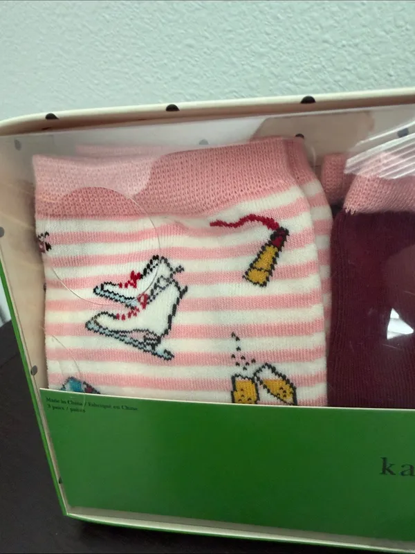 NWT Kate Spade ♠️ New York City crew socks - Image 2