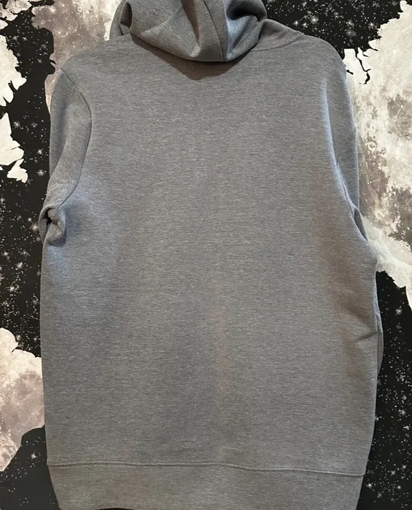 Gap Heather Grey Performance Pullover Hoodie - Image 4