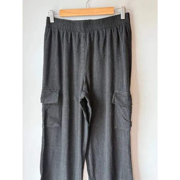 Drew Clothing Solana Eden Gauze Pants Black - Image 2