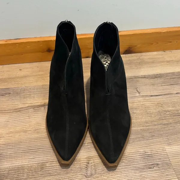 Vince Camuto Black Suede Ginsel Boots - size 8.5 - Image 2