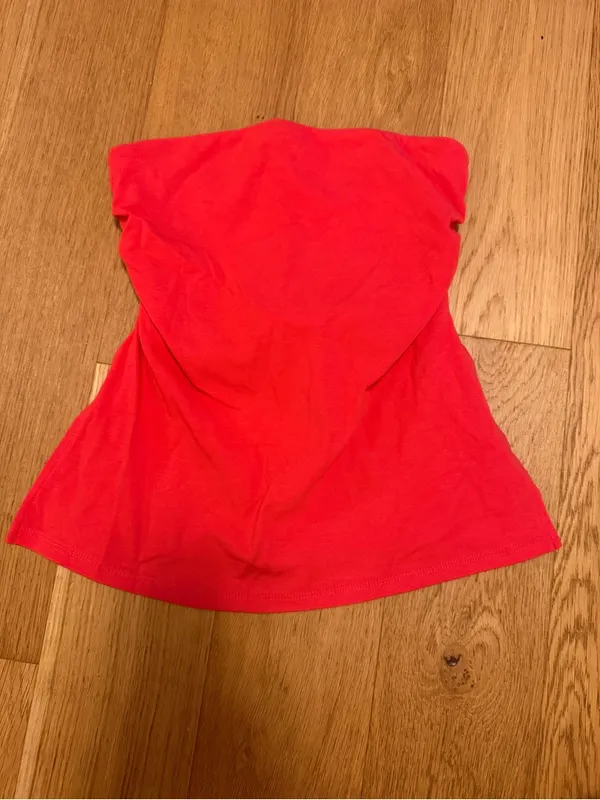wild fable Strapless Tube Top - Bright Red - Image 2