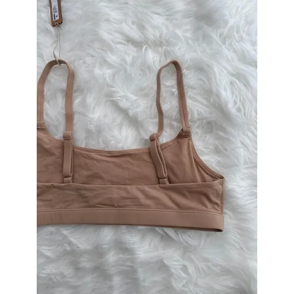 Skims Fits Everybody Scoop Neck Bralette Clay Size Small - Image 7