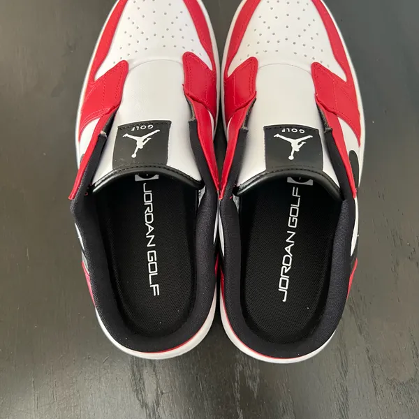 New NIKE Air Jordan 1 Mule Golf 'Chicago' - Image 6