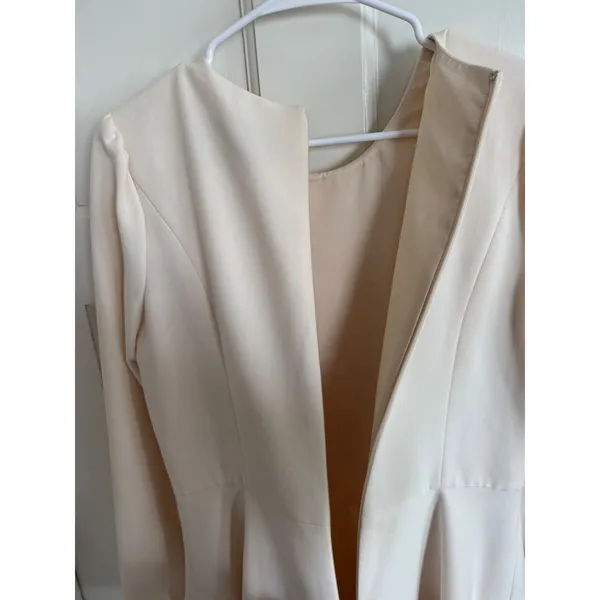 Gal Meets Glam Celeste ivory long sleeve dress size 12 - Image 5