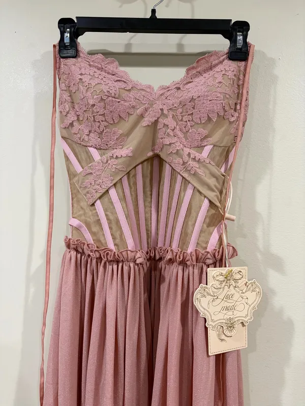 NEW LaceMade *Discontinued* Myrtle Butterfly Corset Dress Size S - Image 12