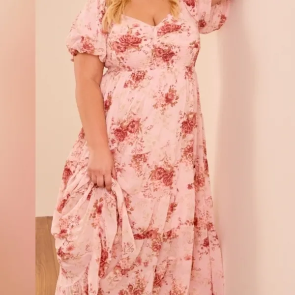Arula Alayna Floral Maxi Dress 1X NWT - Image 3