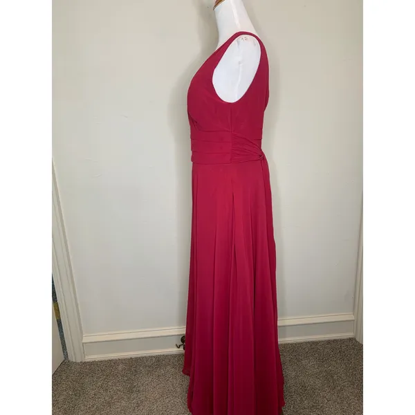 Azazie Dress ? Kora ? Scarlett Sz A10 Burgundy Red Color - Image 3