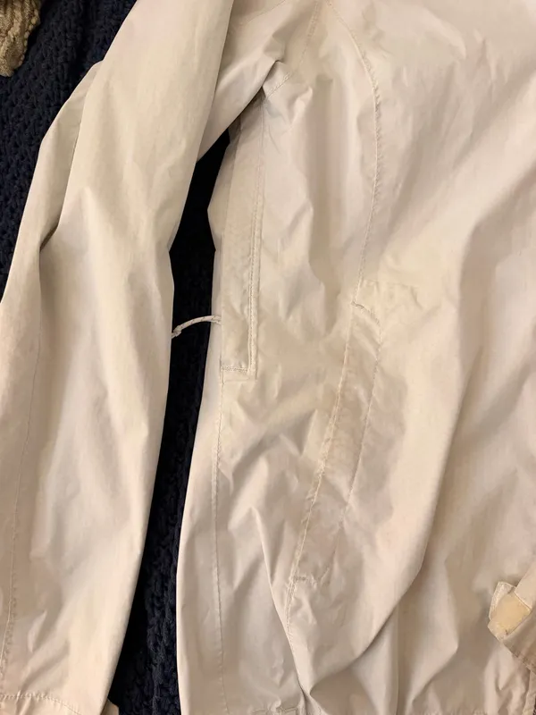 Columbia White Windbreaker Jacket - Image 4